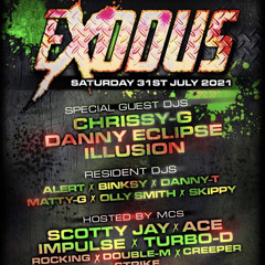 DJ Danny Eclipse MC Impulse EXODUS @ Klute Nightclub Durham 31/7/21