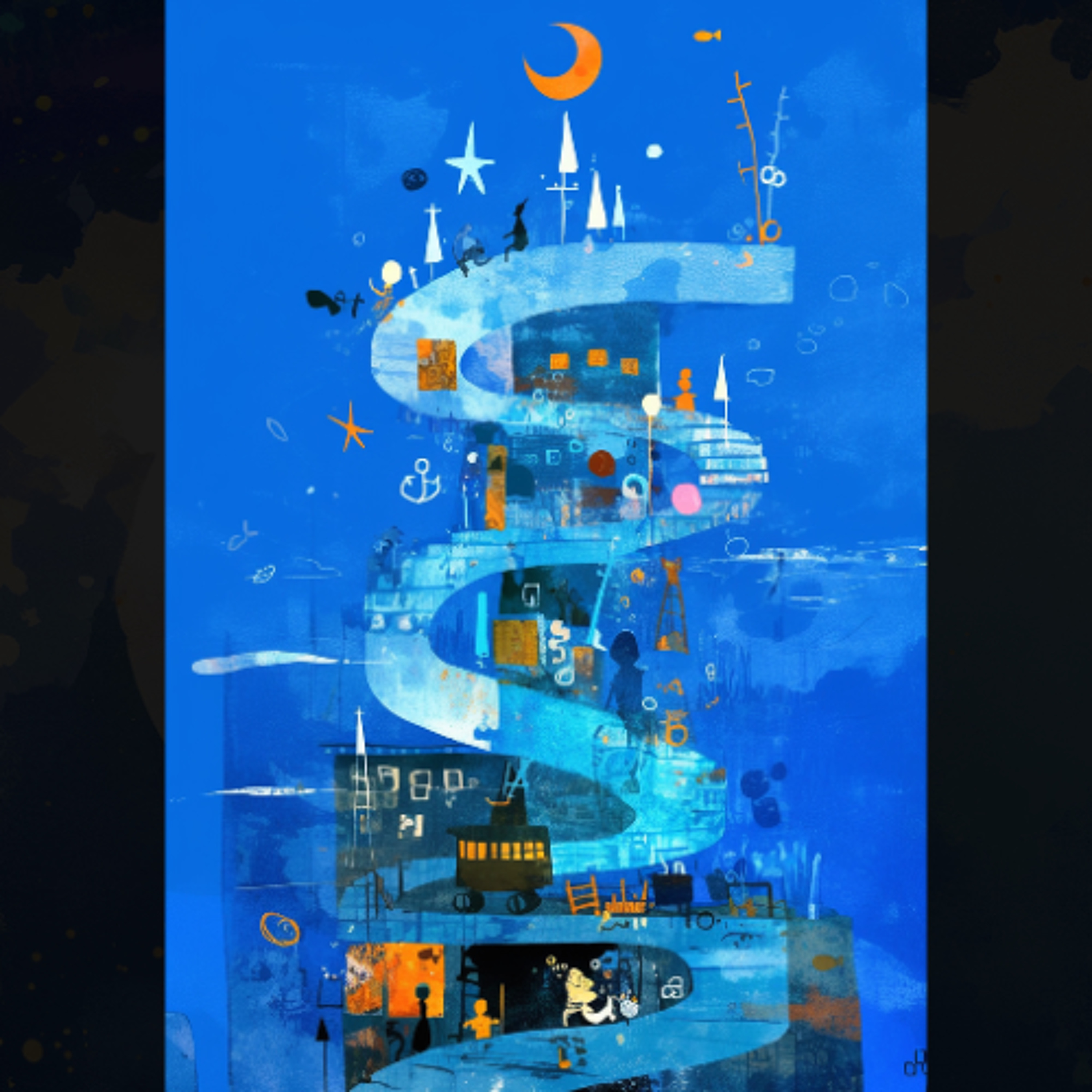 from father unto son and through the centuries ran - #4384 (96R65 152 left) by chair house 251215