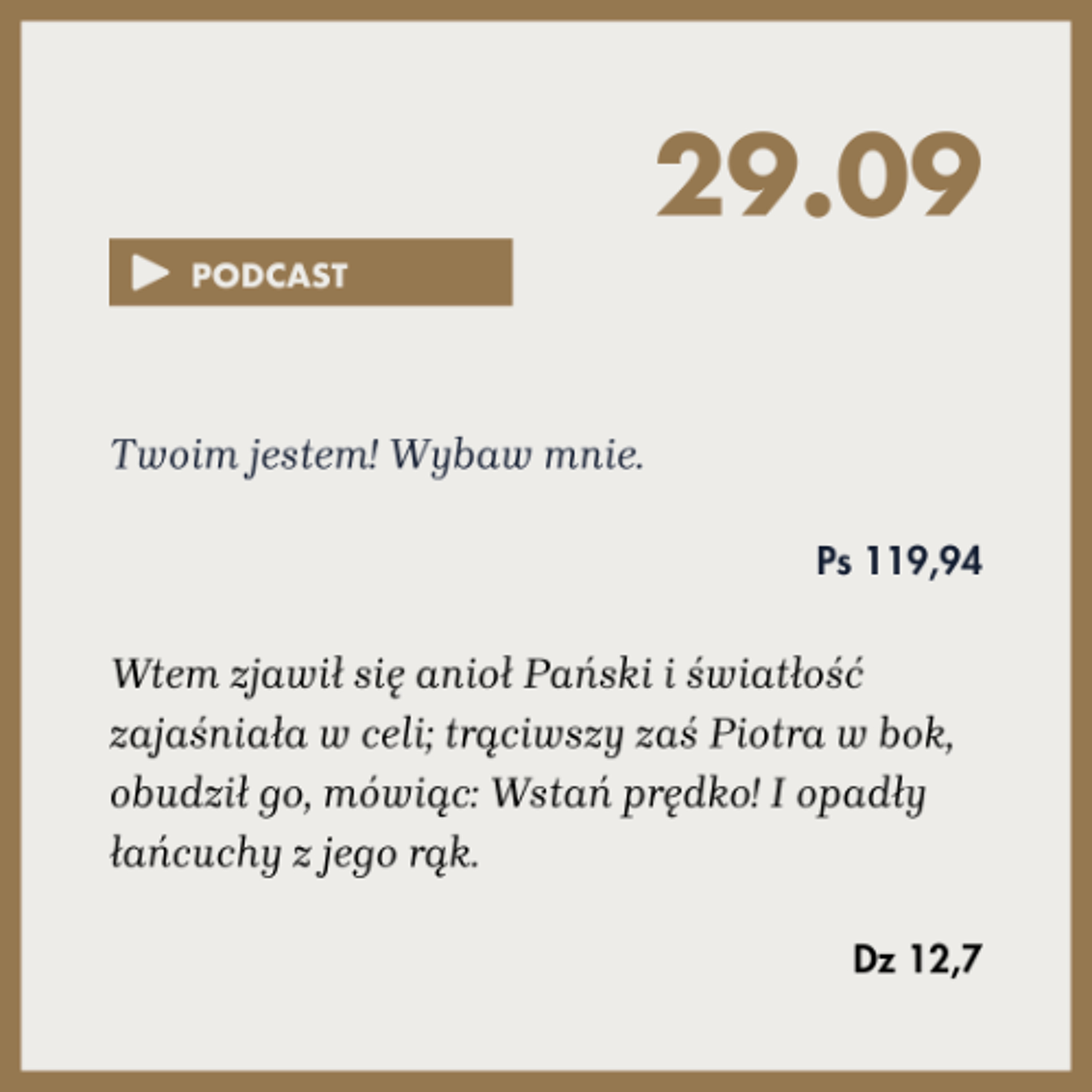 Poranek ze Słowem na 29 września 2025 episode artwork