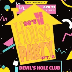 90s House Party pt. 2 23.04.23 (@ Devils Hole) @djjimbrown @officialfirewayne @freshkidd441