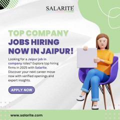Top Company Jobs Hiring Now in Jaipur!