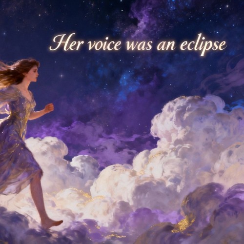 Her voice was an eclipse