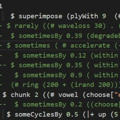 Take me away (livecoded)