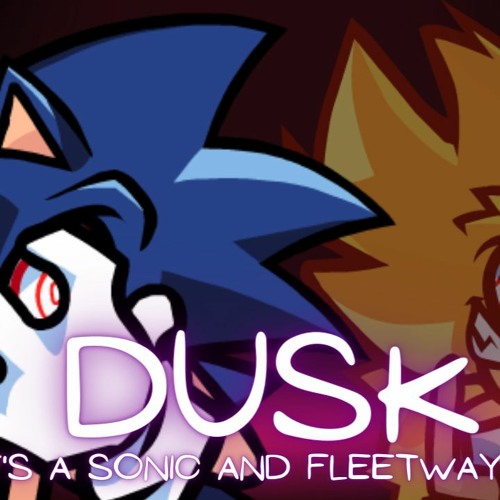 Dusk but it's a Sonic And Fleetway Cover