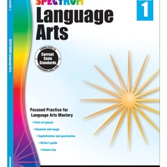 Read  [▶️ PDF ▶️] Spectrum Language Arts Grade 1, Ages 6 to 7, Grade 1