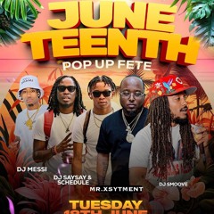 Juneteenth Pop Up Fete Live Recording