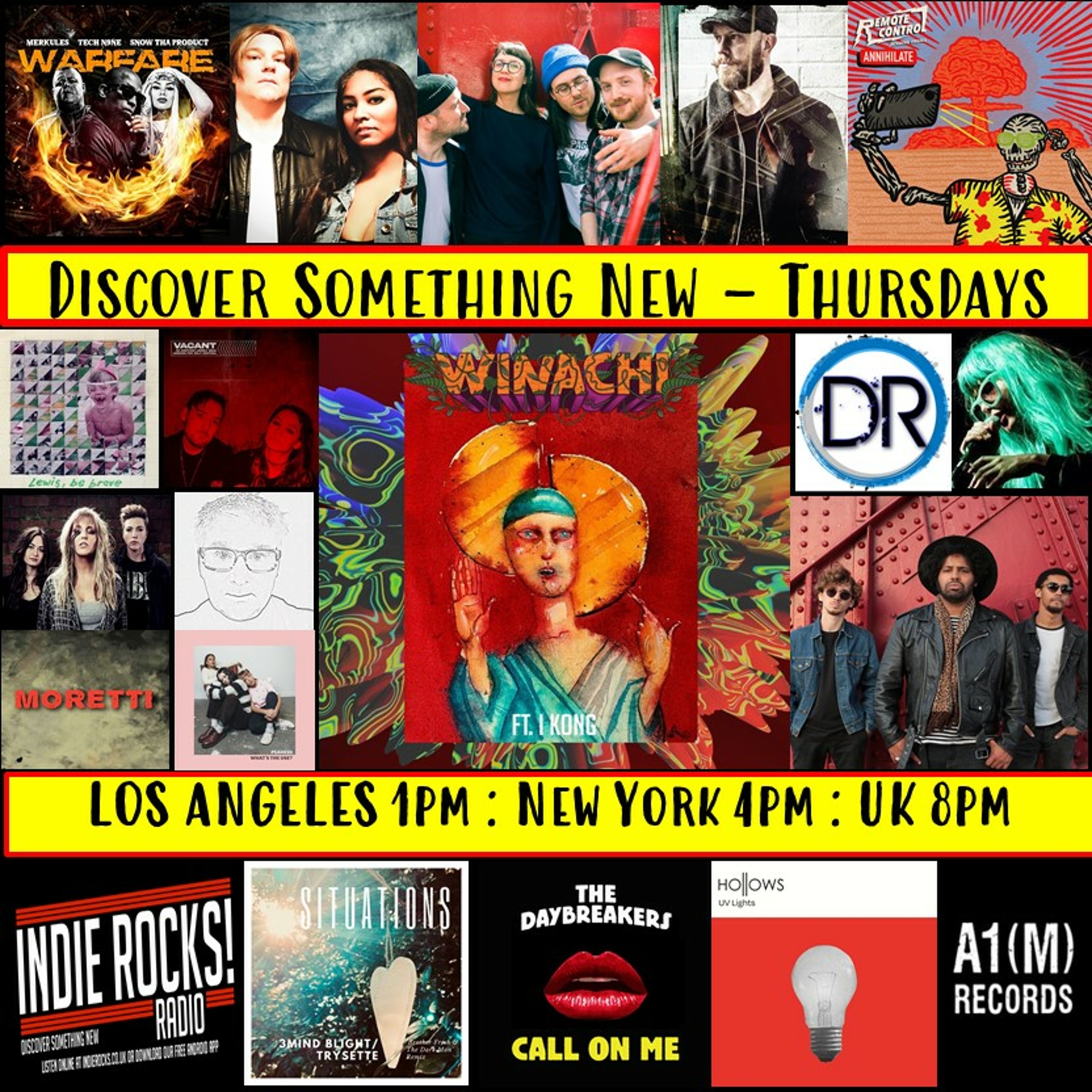 A1M new Music Show - Discover New Music - Indie Rocks Radio
