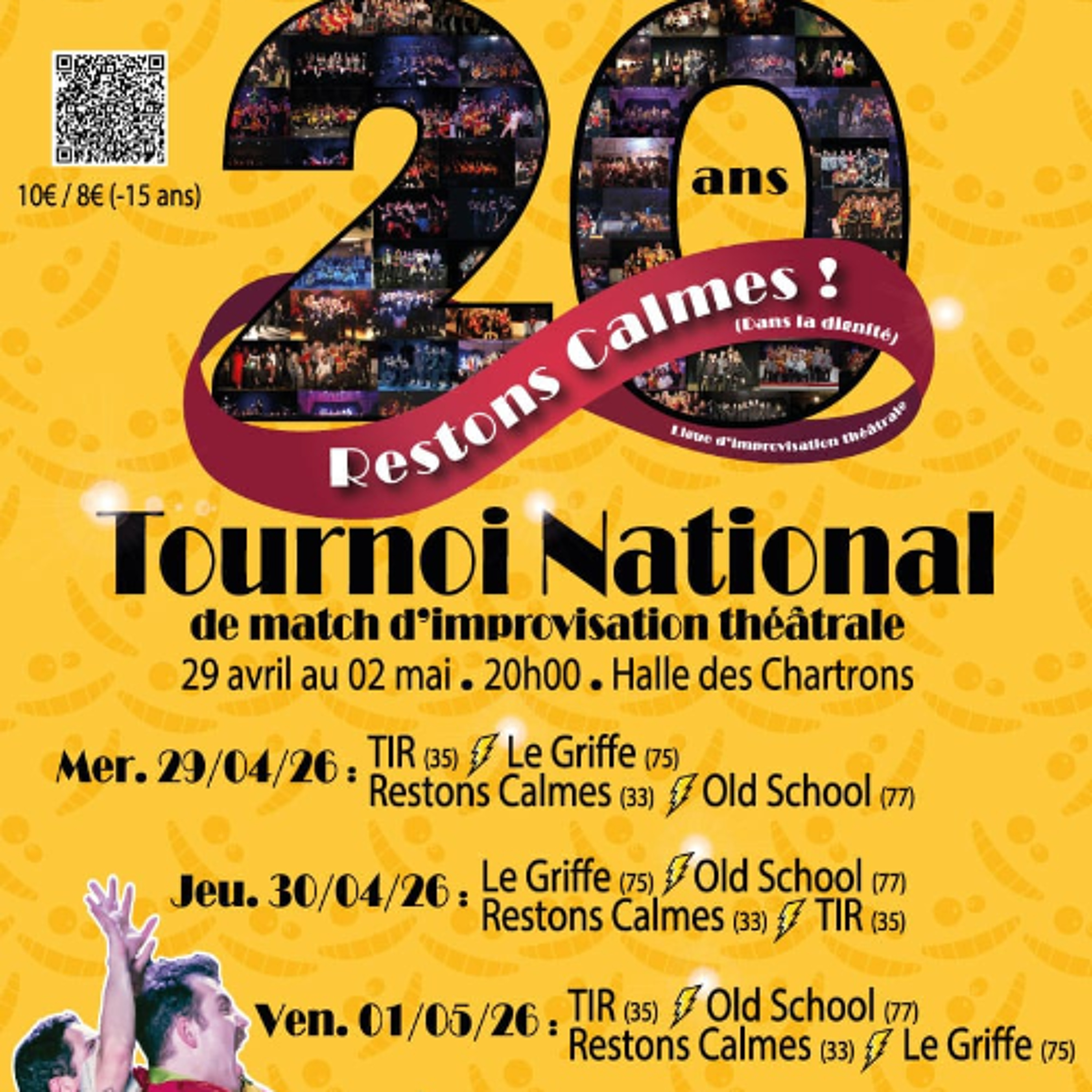 [Passages] Interview théâtre d'impro - Les Restons Calmes fêtent leurs 20 ans ! episode artwork