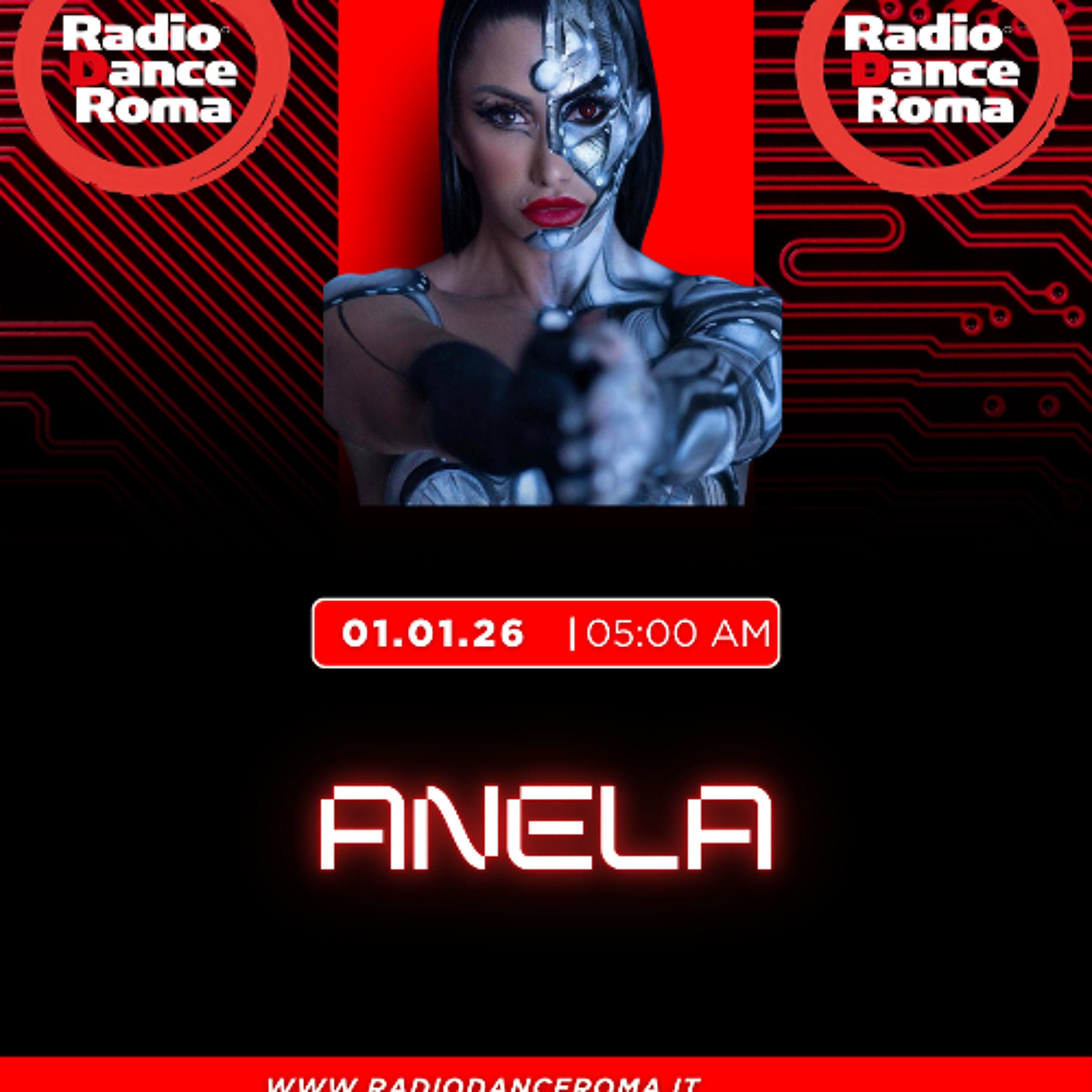 NYE 2026 On Radio Dance Roma with Anela episode artwork