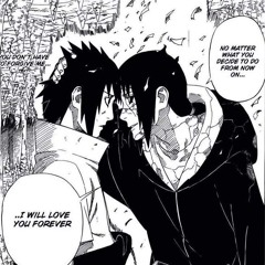 Itachi, Sasuke X Nope your too late i already died-wifi skeleton (Slowed)