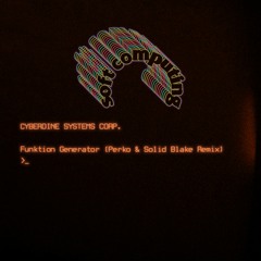 Cyberdine Systems Corp. - Funktion Generator (Perko & Solid Blake Remix)