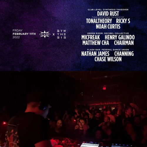 Ricky S [Closing Set] Live @ Synthesis X Flash pres. David Rust 2-11-22