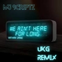 Nathan Dawe - We Aint Here For Long (feat. MJ Scriptz) [UKG Remix]