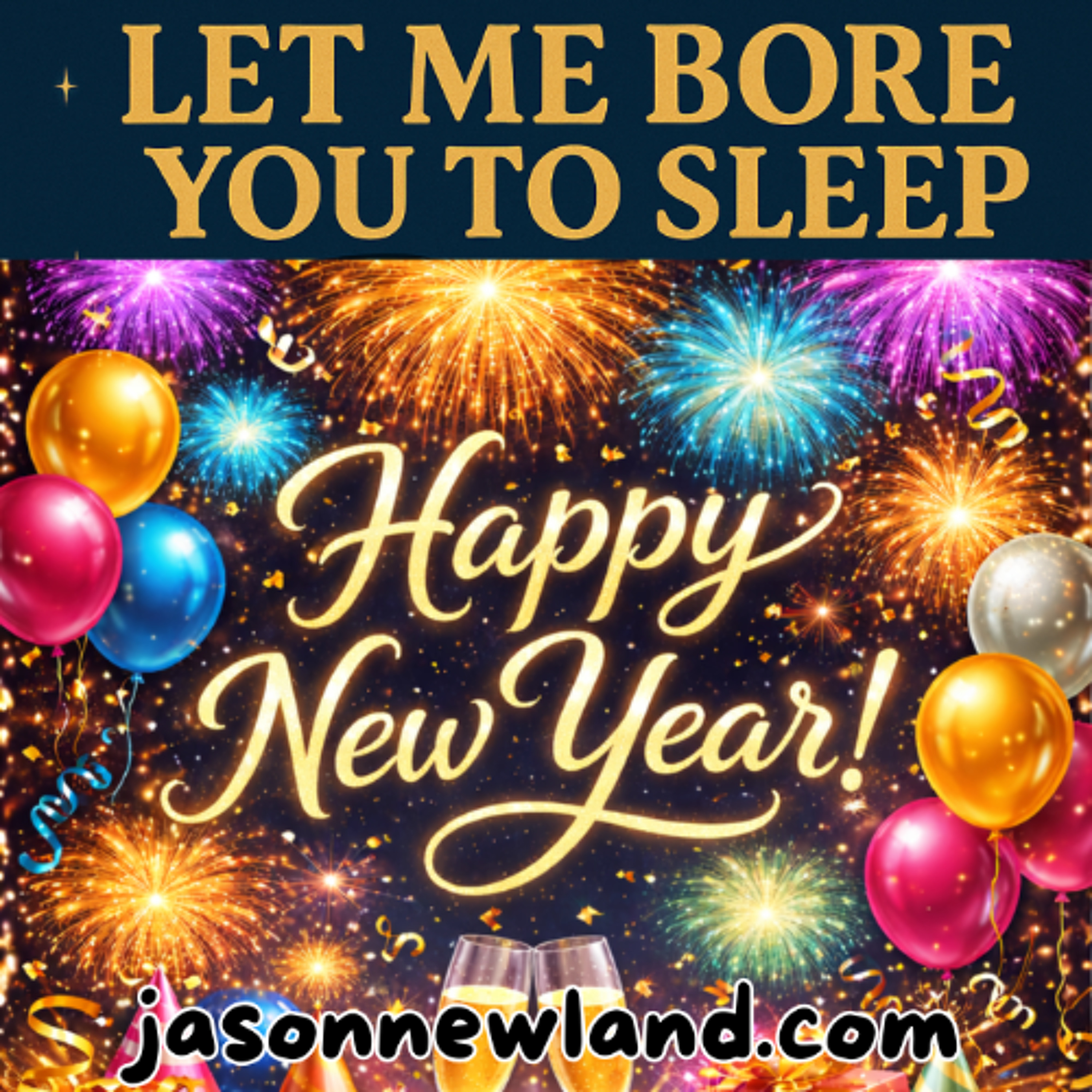(no music) Let me Bore you to Sleep #1526 | Jason Newland | 1st January 2026