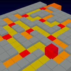 Four Square Maze (Clock)
