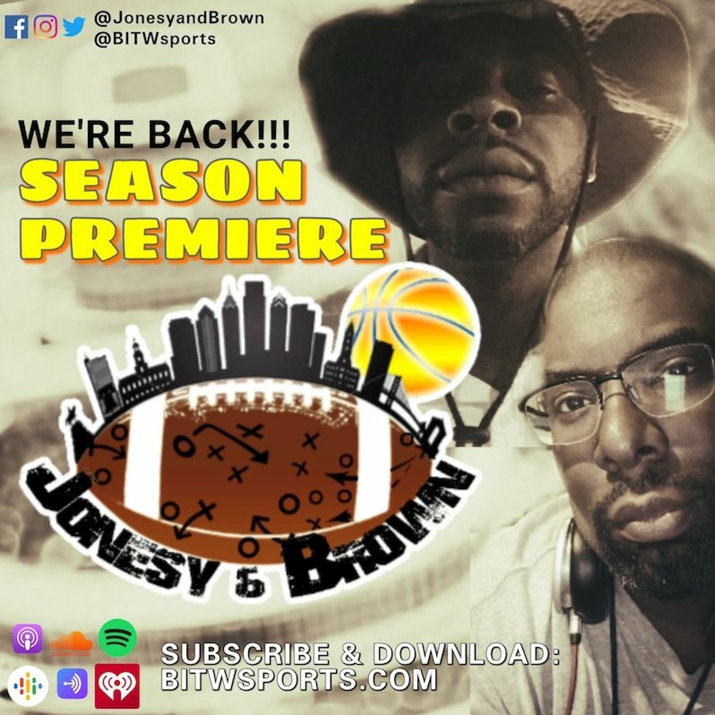 Jonesy & Brown Ep. 059 - Season Premiere: Talking Sixers, Phillies & Eagles episode artwork