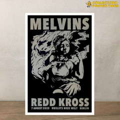 Melvins Concert Poster Berlin 2025