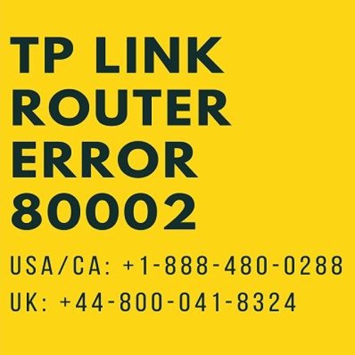 tp link router error