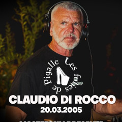 Mastermix a Les Folies de Pigalle 20 03 2005 girano i dischi di Claudio di Rocco