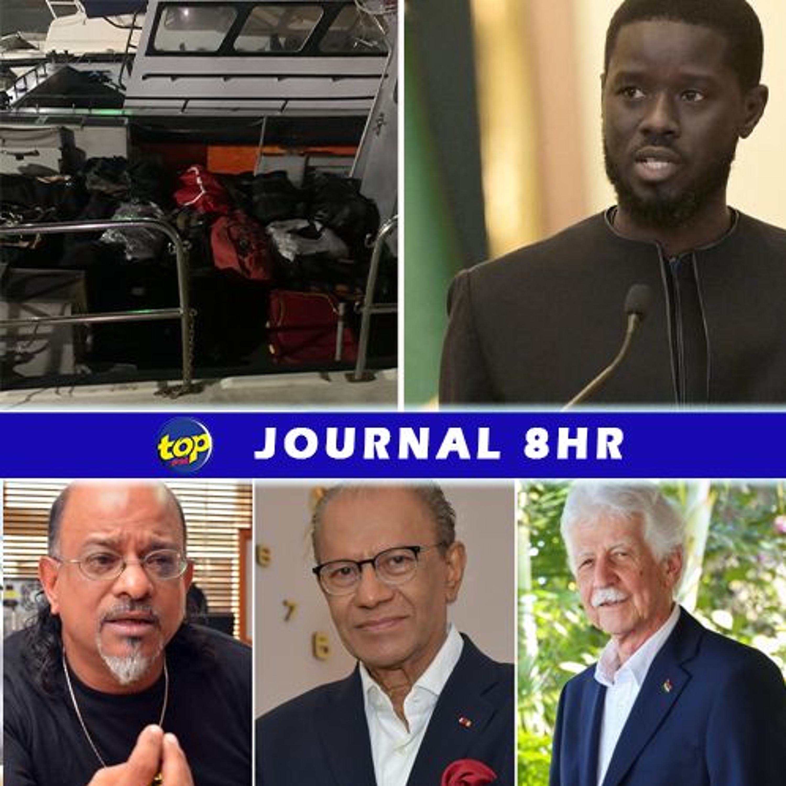 Le journal de 8hr de ce vendredi 13 septembre 2024