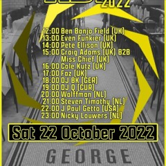 Even Funkier @ Cafe George Amsterdam 22nd October 2022