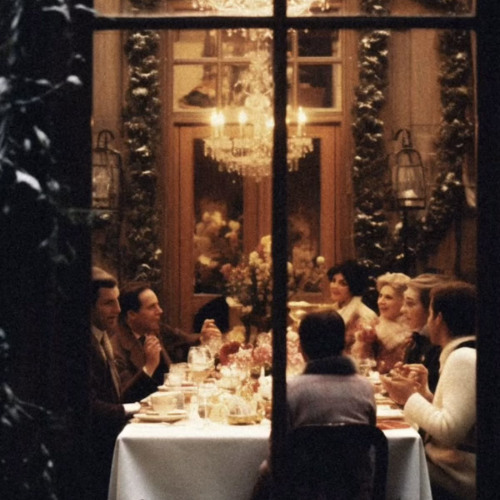 nostalgic christmas night