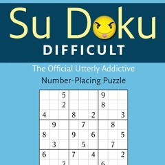 Audiobook New York Post Difficult Sudoku: The Official Utterly Adictive