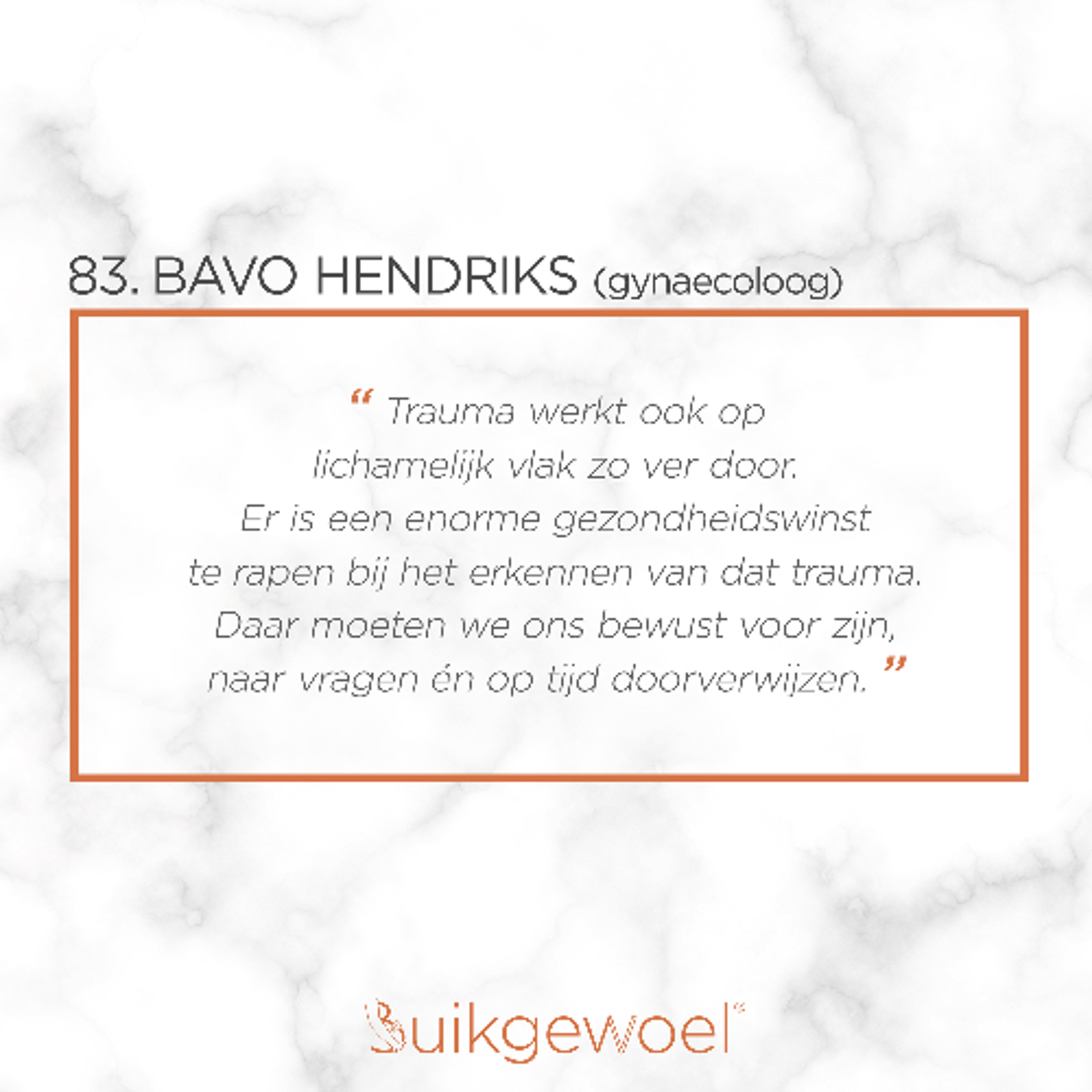 83. Bavo Hendriks (Psychosociale kwetsbaarheden in de geboortezorg) episode artwork