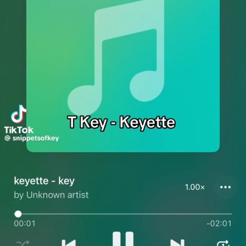 T Key - Keyette (Unreleased Snippet)