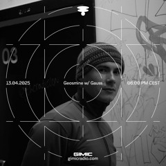 Geosmine w/ Gauss @ GIMIC - 13 April 2025