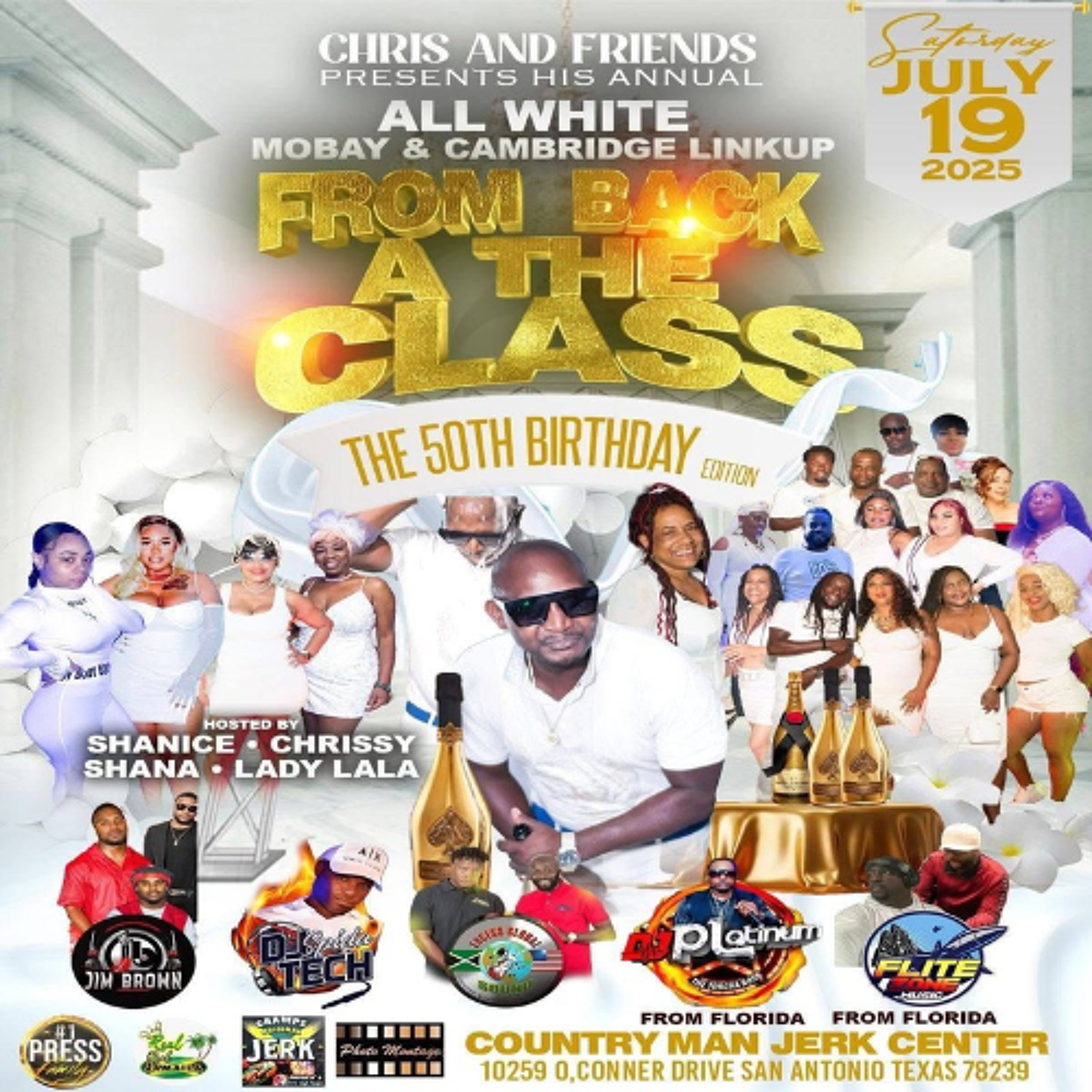 EXCESS GLOBAL SOUND - FROM BACK A THE CLASS (ALL WHITE) JULY 19,2025 LIVE AUDIO