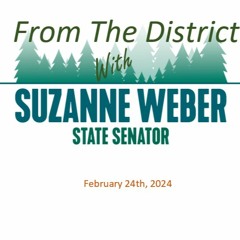 February 24th 2024 with State Senator Suzanne Weber