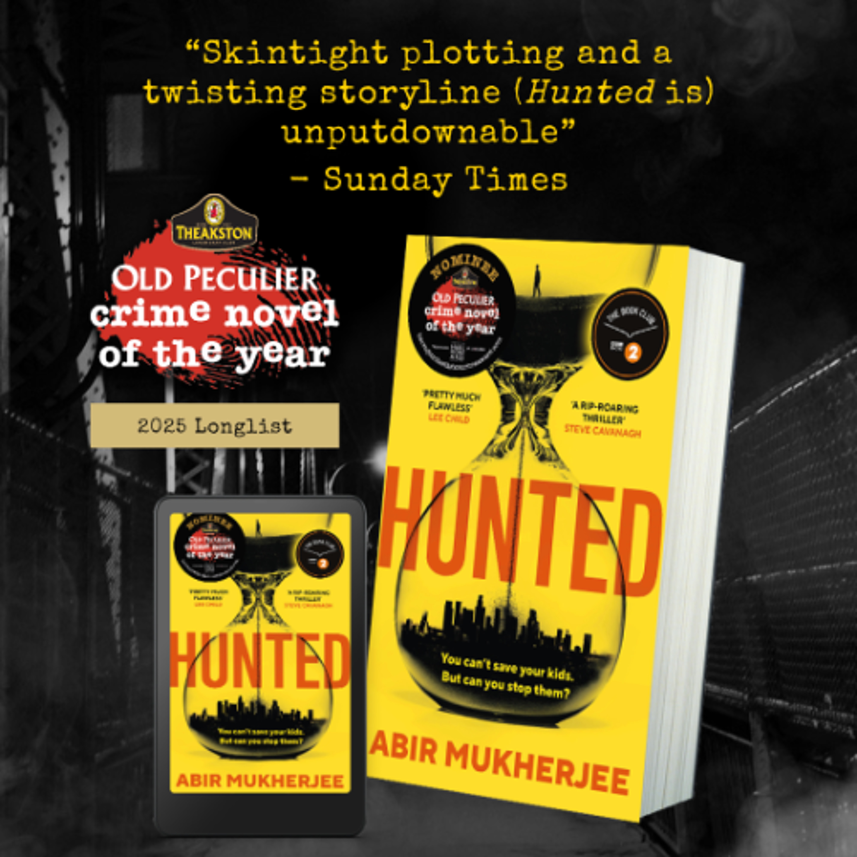 Abir Mukherjee – Theakston Old Peculier Crime Novel of the Year Award 2025 Longlist Interview episode artwork