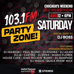 1031FM PartyZone Aug2023 GuestMix