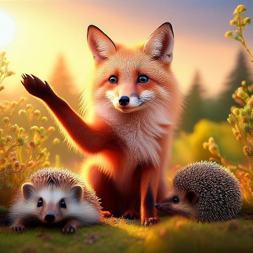 Fuchs u Igel