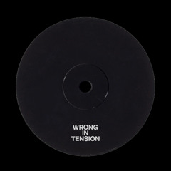 Marlon Lopez - Wrong In Tension 001 / WIT001
