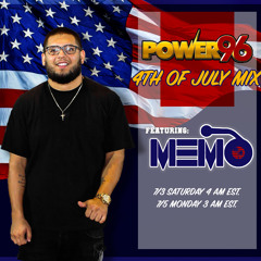 DJ MeMo Live on Power 96 (4th Of July 2021 Mix Weekend)