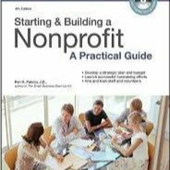 PDF book Starting & Building a Nonprofit: A Practical Guide 4th (forth) edition Text Only