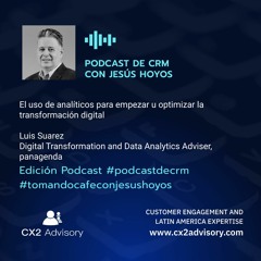 Edición Podcast - Conversaciones De CRM - Uso De Analíticos Para La Transformación Digital