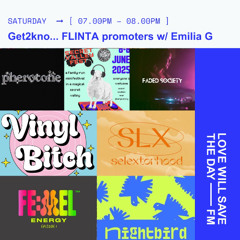 Get2kno...FLINTA promoters w/ Emilia G on LWSTD.FM 26/04/25