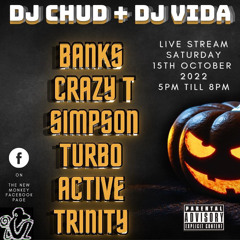 DJ CHUD B2B DJ VIDA - MC'S BANKS, CRAZY T, SIMPSON, TRINITY, TURBO & ACTIVE PART 1
