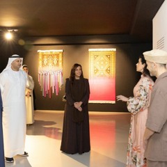 Sheikha Bodour Al Qasimi opens two new exhibitions at Maraya Art Centre