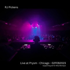 RJ Pickens - Live At Prysm - Chicago 02Feb2023 [supporting set for Miss Monique]
