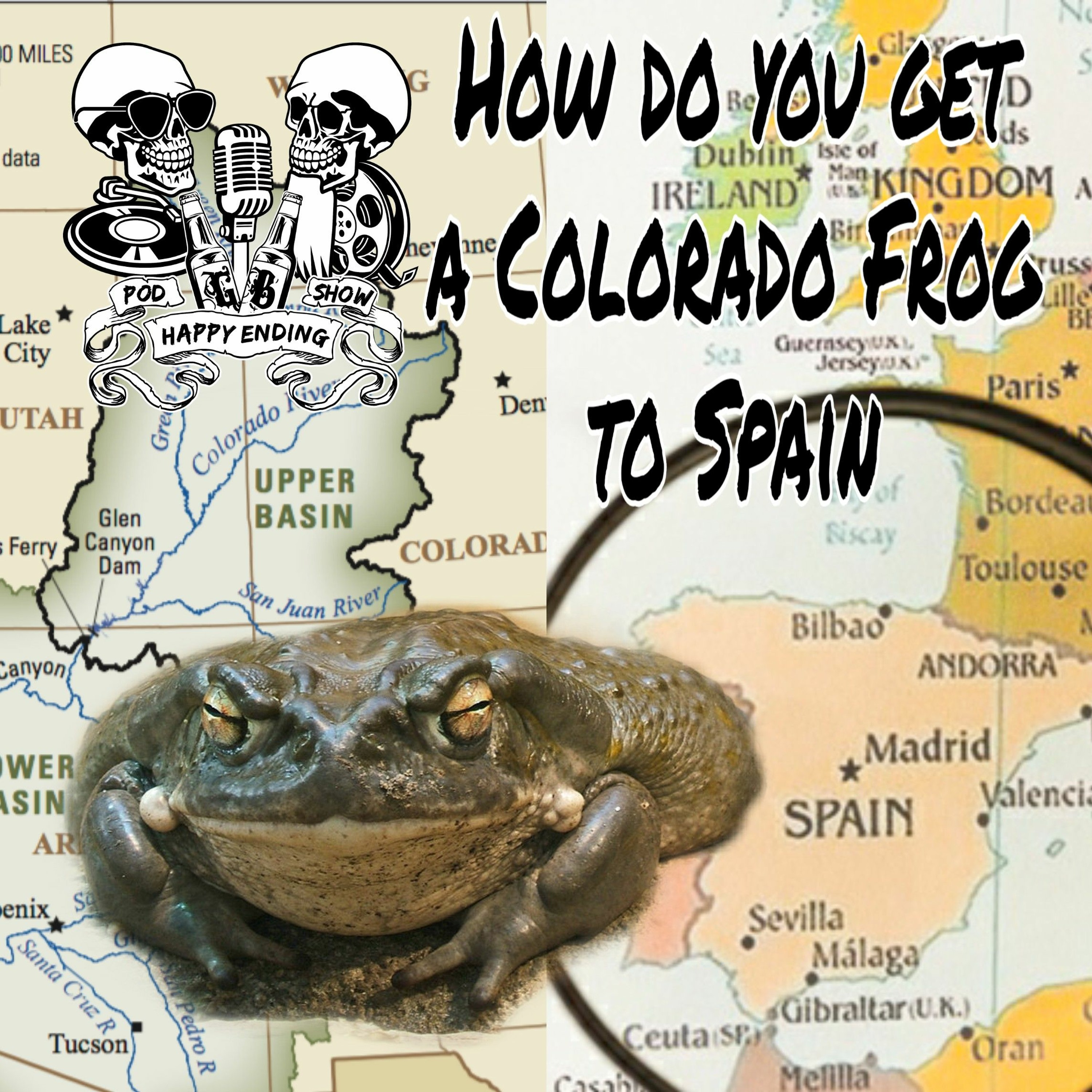 Episode 86 How do you get a Colorado Frog to Spain? episode artwork