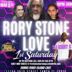 RORY STONE LOVE-KIRKY-C POISON DART LIVE IN SESSION 1ST SATURDAY TAMPA 3-5-22