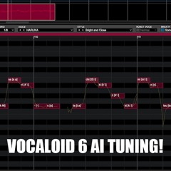 VOCALOID 6 AI TUNING! - 1/6 -Out Of The Gravity- (Haruka) [Trail version] + VSQX