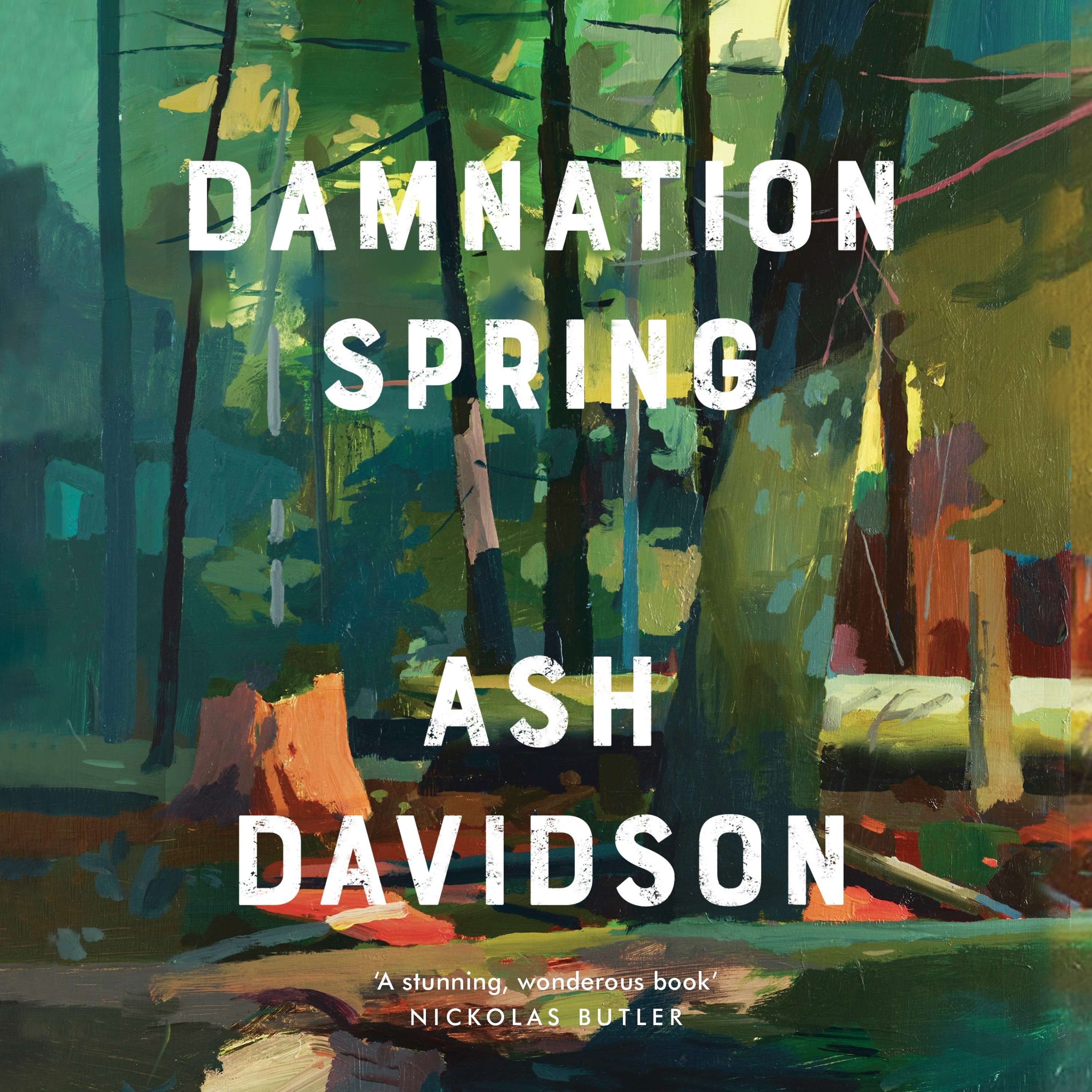 cover of episode DAMNATION SPRING by Ash Davidson, read by C Thaxton, CJ Wilson, M Sanderlin & R Lowman