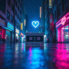 Neon Static Hearts