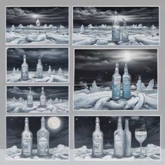 Eiskalter Vodka