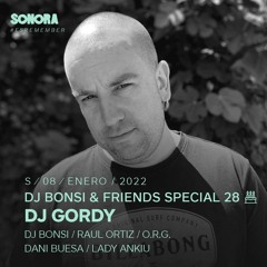 DJ GORDY - SONORA - SESSION EN DIRECTO -  ANI BONSI - SABADO 8 DE ENERO 2022